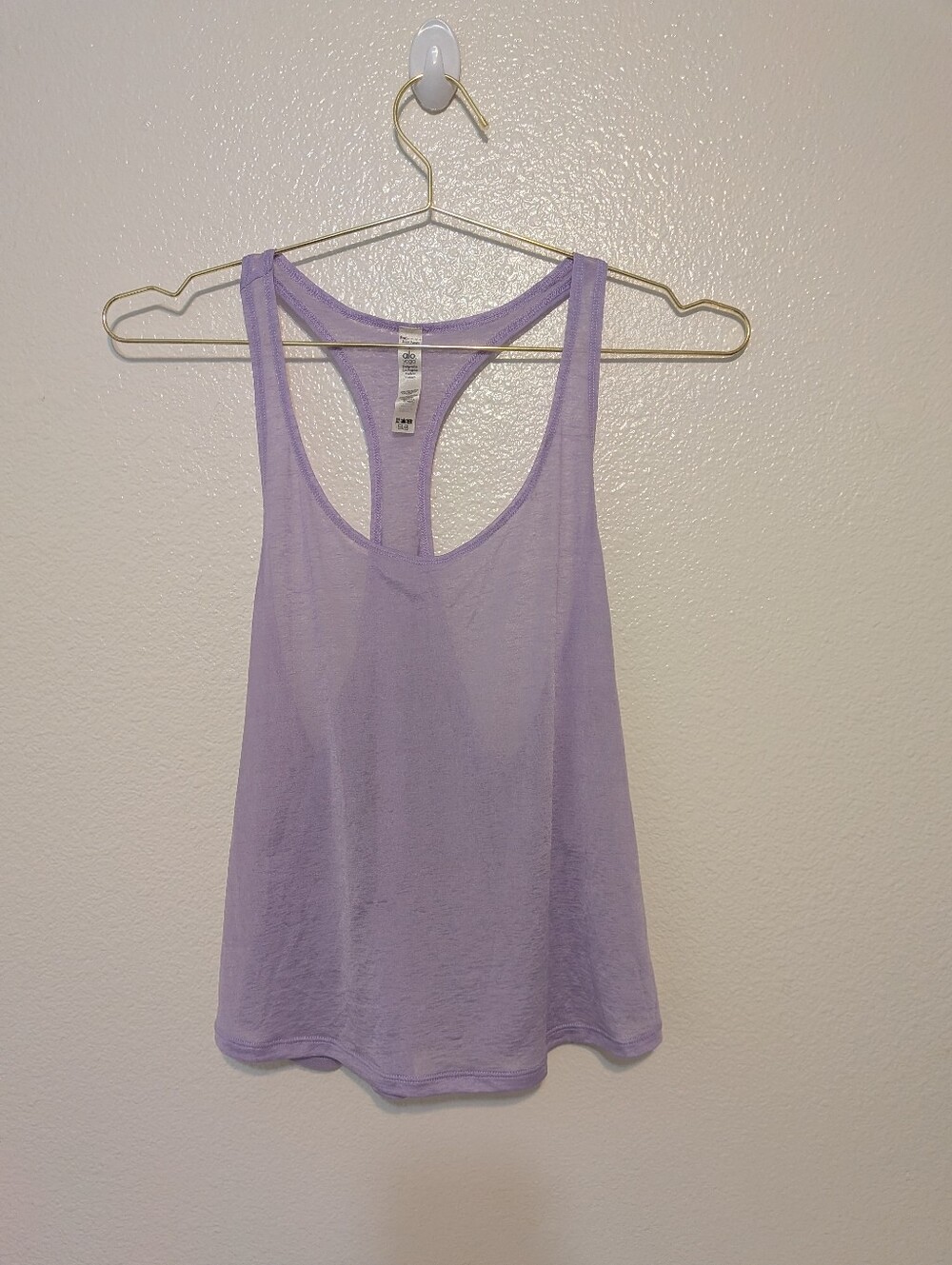 Alo Lavender Athletic Tank